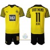 Maglia ufficiale BVB Borussia Dortmund Marco Reus 11 Casa 2021-22 per Bambino